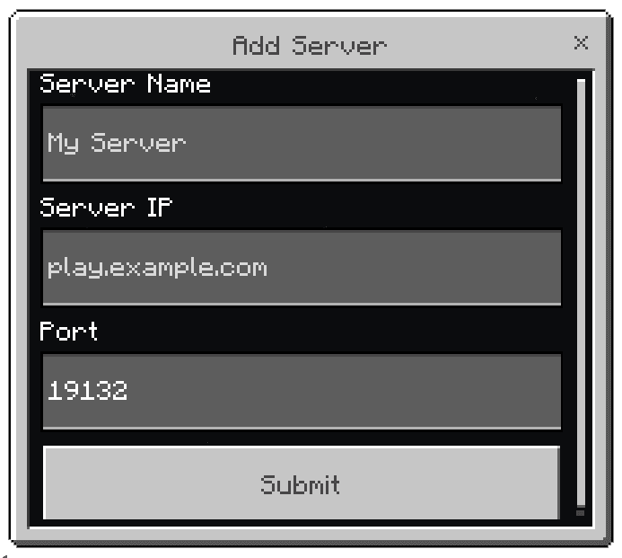 Choose Your Server